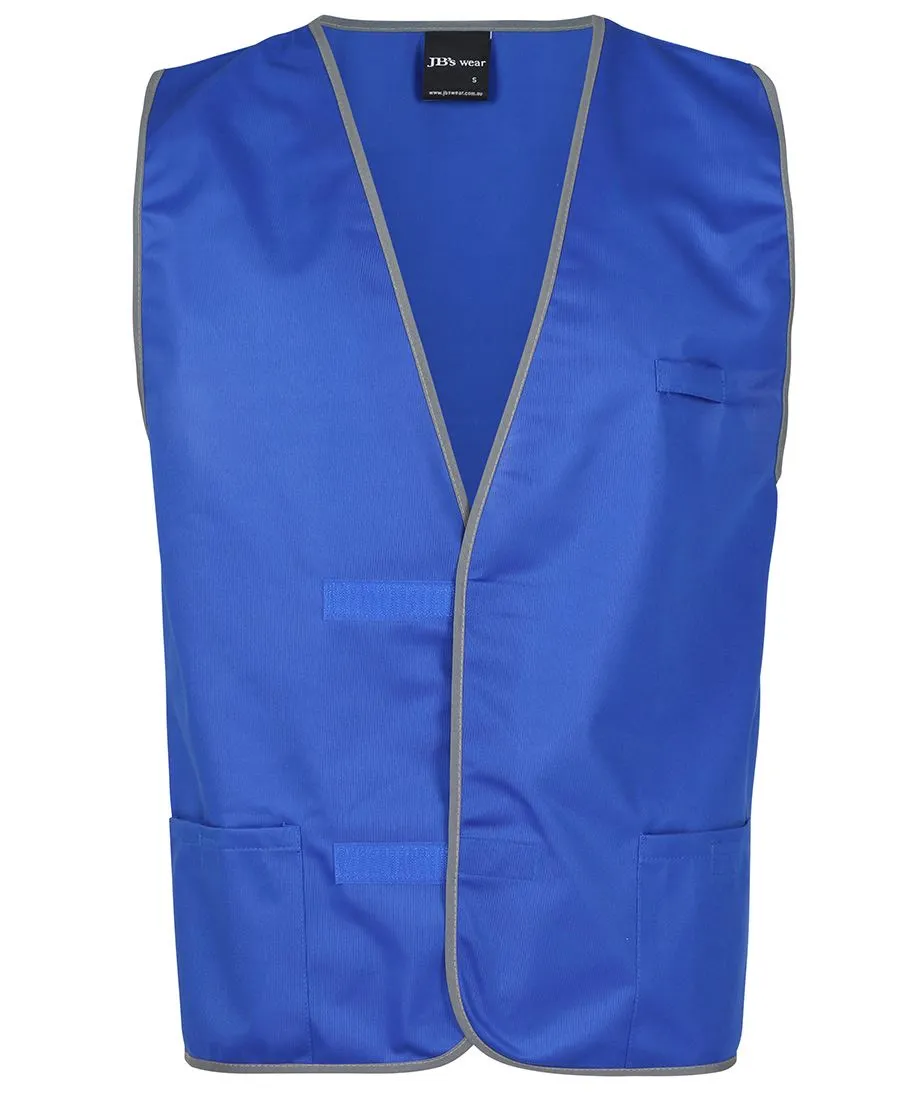 6HFV -  JB's Wear - Coloured Visibility Vest (Velcro fastening)