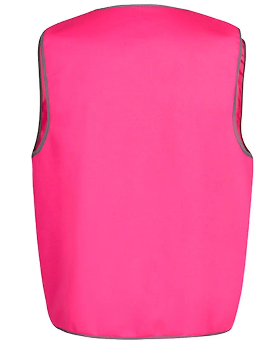 6HFV -  JB's Wear - Coloured Visibility Vest (Velcro fastening)