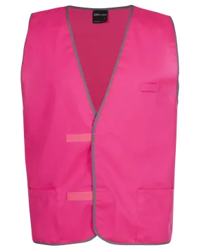 6HFV -  JB's Wear - Coloured Visibility Vest (Velcro fastening)