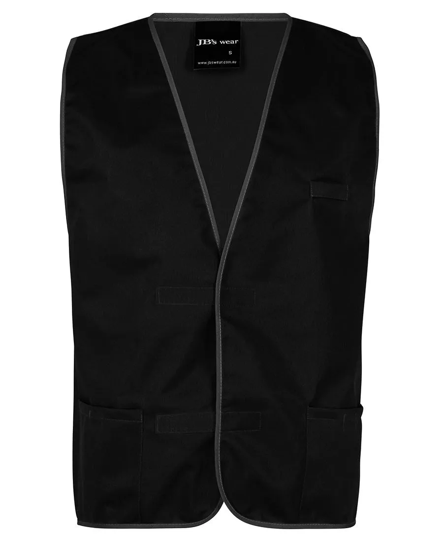6HFV -  JB's Wear - Coloured Visibility Vest (Velcro fastening)