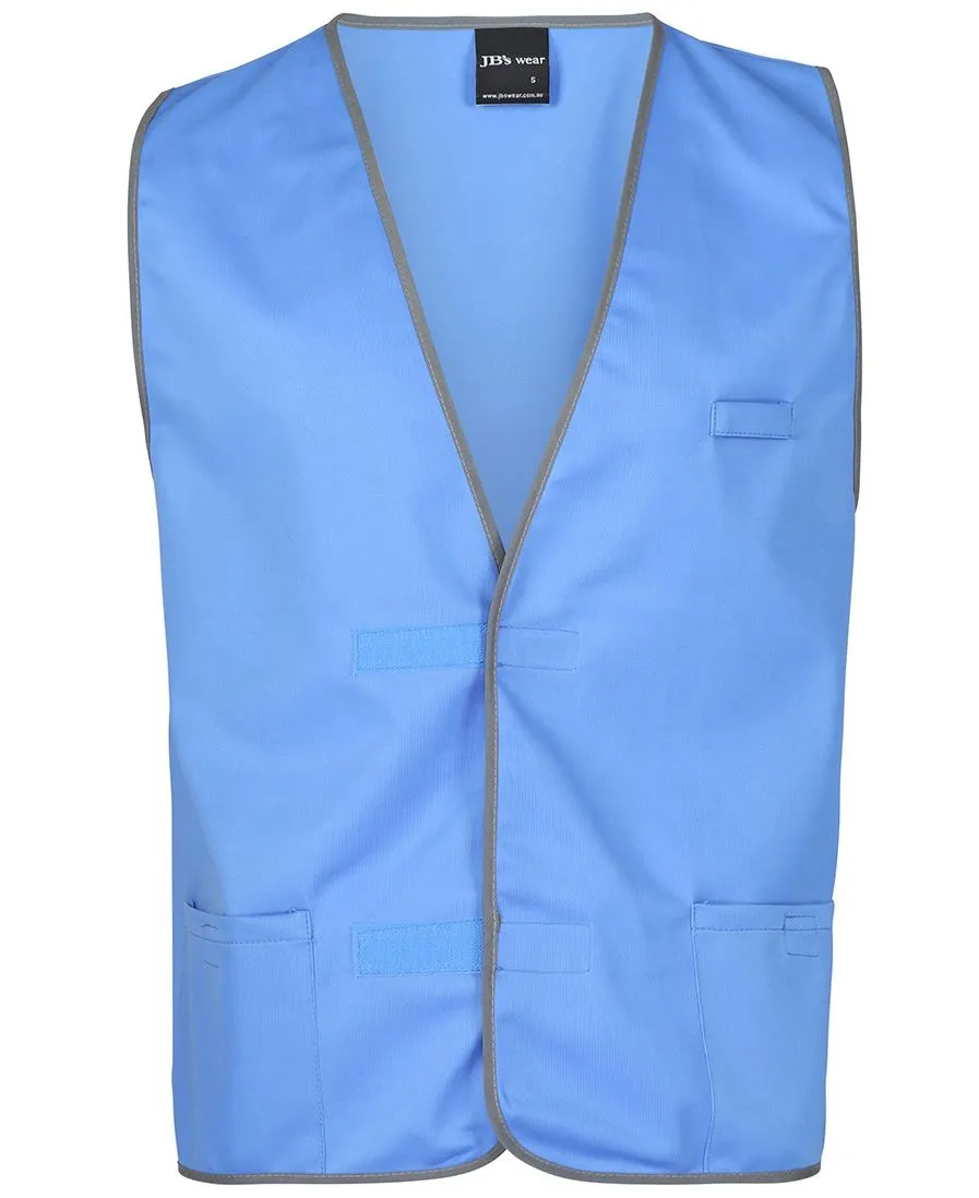6HFV -  JB's Wear - Coloured Visibility Vest (Velcro fastening)