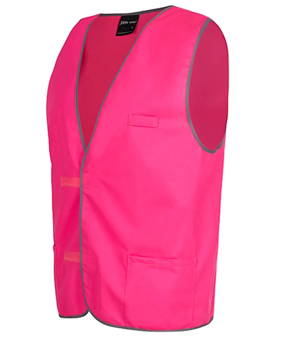 6HFV -  JB's Wear - Coloured Visibility Vest (Velcro fastening)