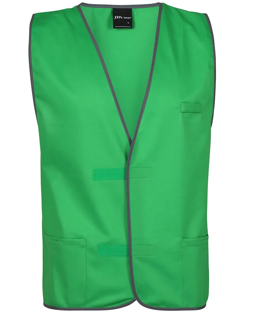 6HFV -  JB's Wear - Coloured Visibility Vest (Velcro fastening)