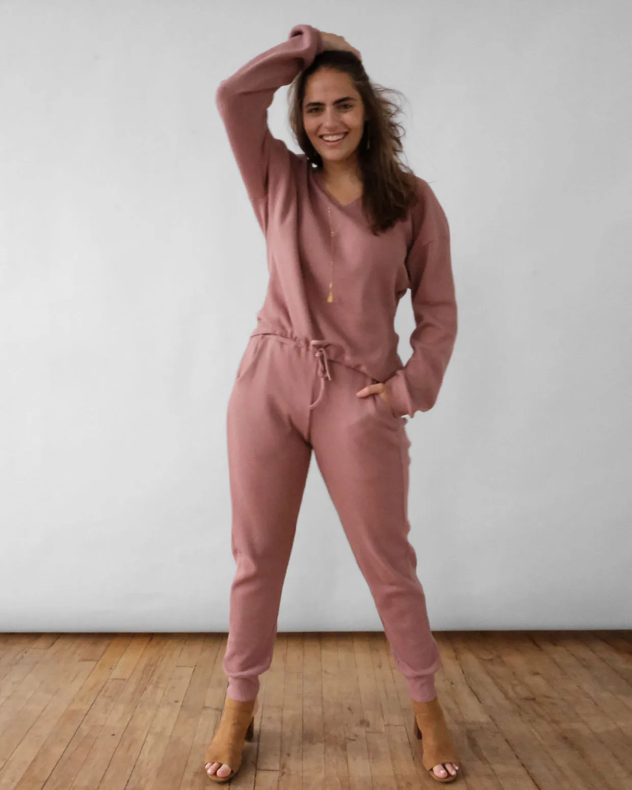 AMIGA top in Desert Pink