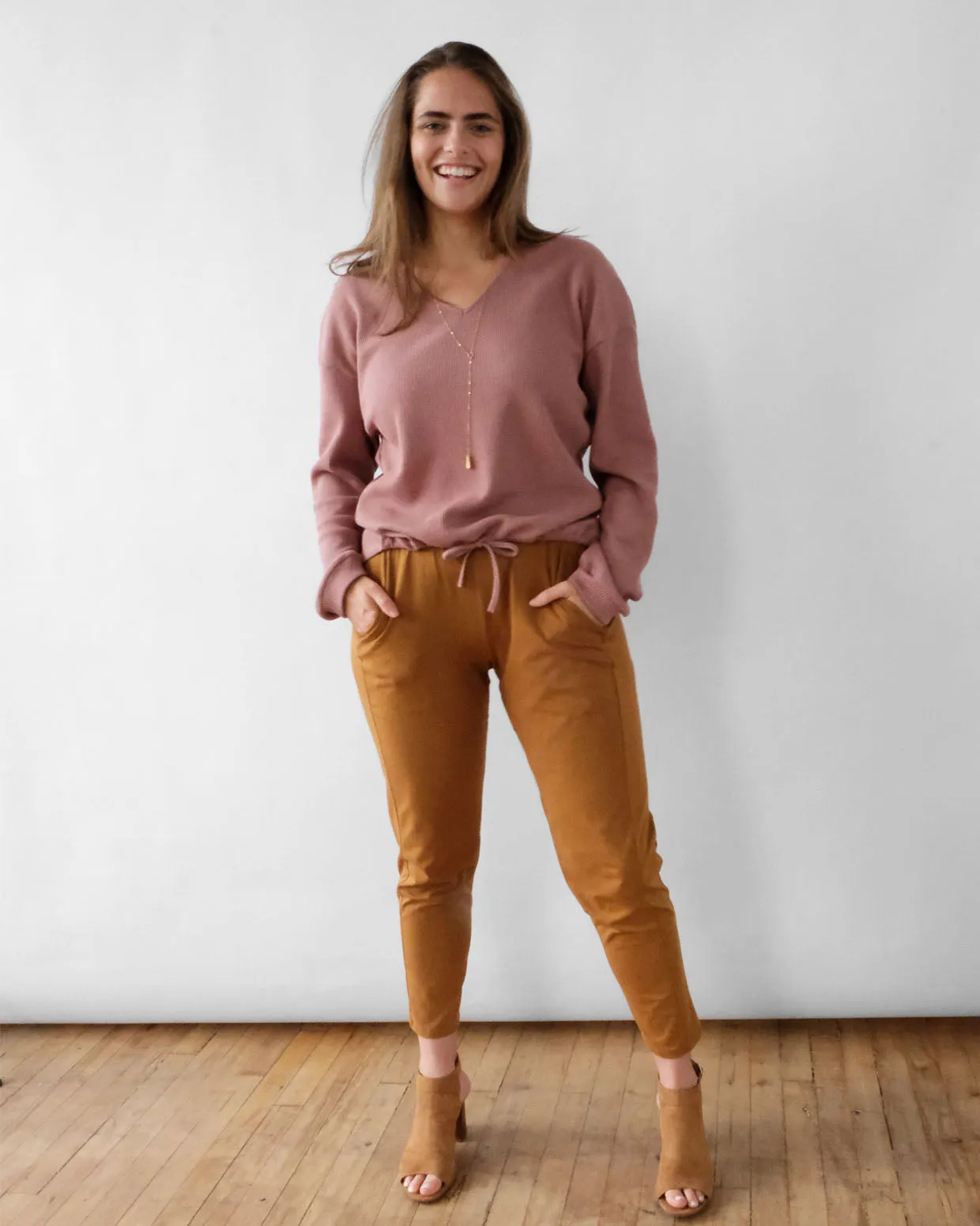 AMIGA top in Desert Pink