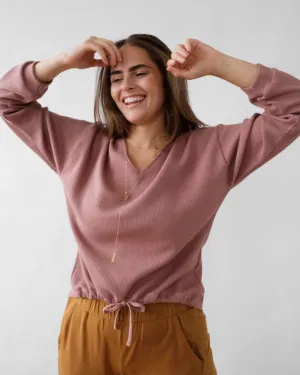 AMIGA top in Desert Pink