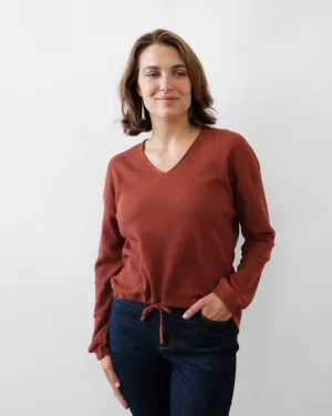 AMIGA top in Henna