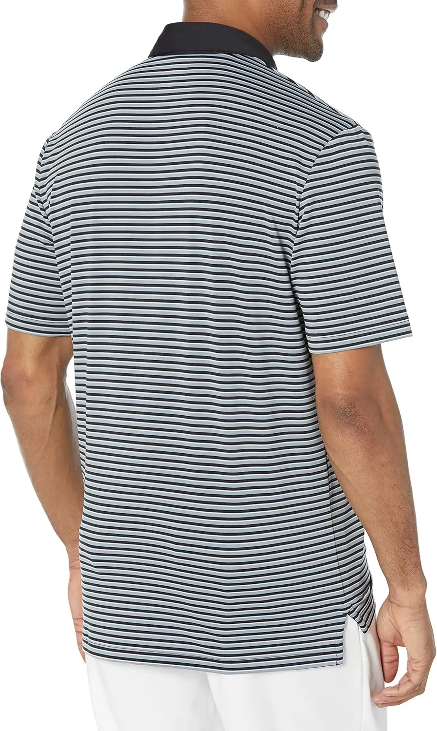 Callaway Men's Refined 3 Color Stripe Short Sleeve Golf Polo Shirt