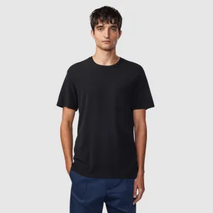 Clive 3323 Short Sleeve Waffle Knit Tee (Black)