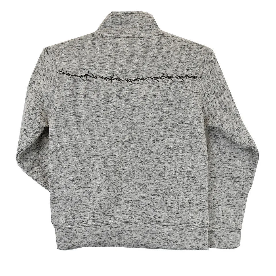 Cowboy Hardware Boys Serape Fleece Oatmeal Pullover 373183-060