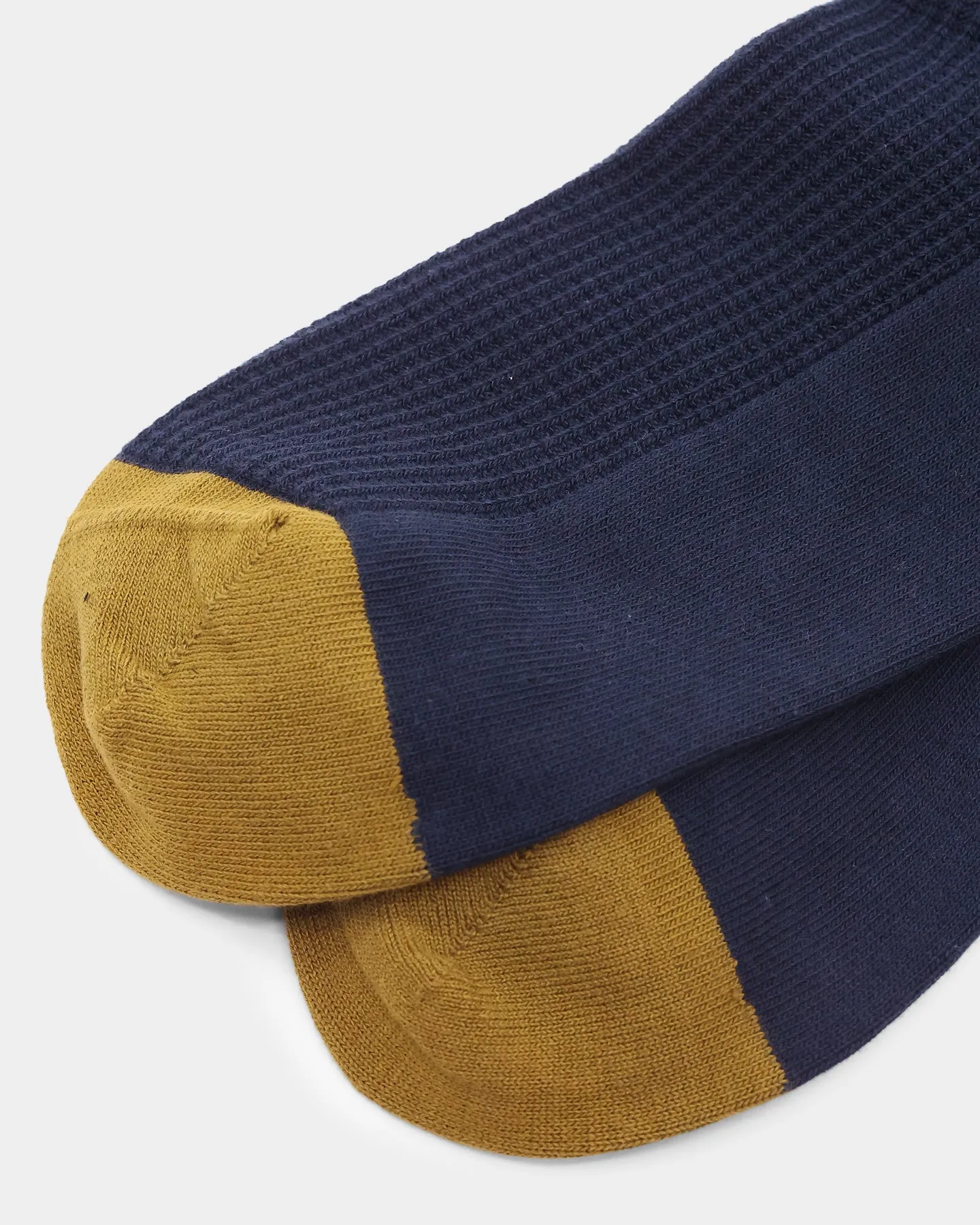 Fred Perry Waffle Stripe Socks Navy