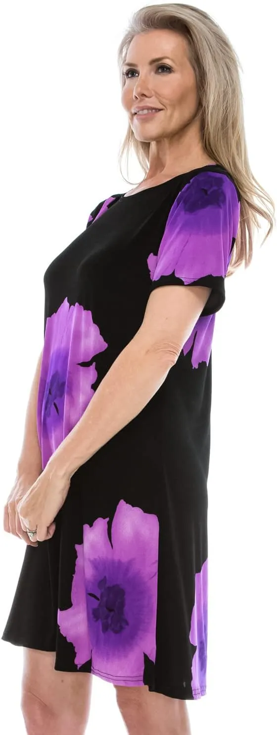 Jostar Print Missy Dress Short Sleeve - 7004BN-SRP1