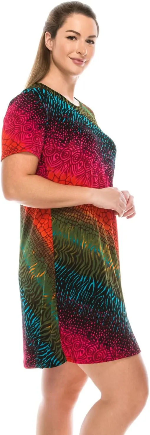 Jostar Print Missy Dress Short Sleeve - 7004BN-SRP1