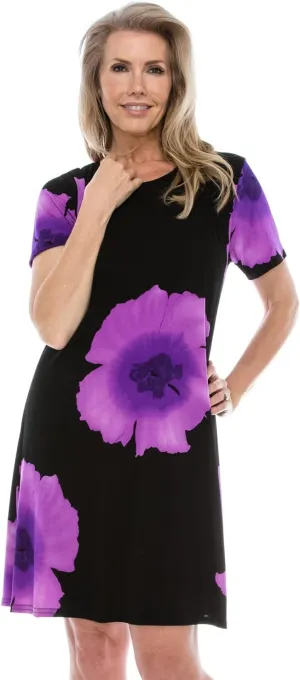 Jostar Print Missy Dress Short Sleeve - 7004BN-SRP1