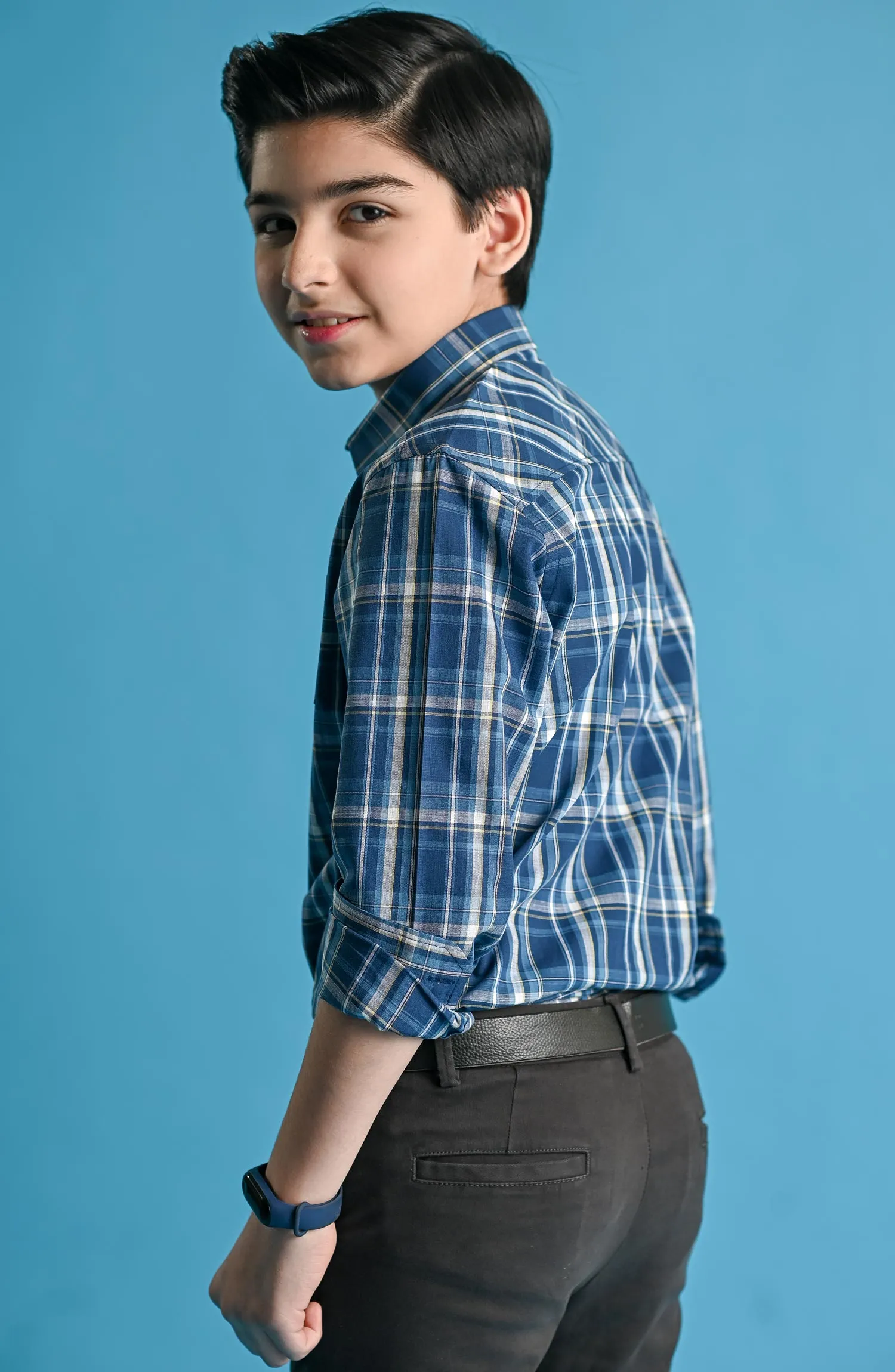 JUNIOR SHIRTS- LIGHT BLUE