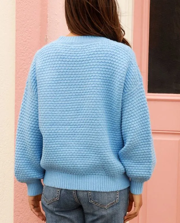 Knit - Veronica Jumper - Baby Blue