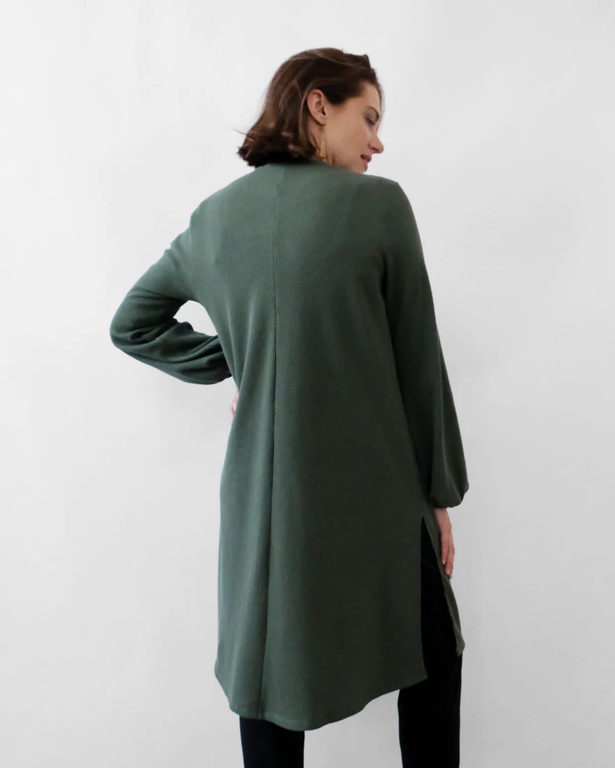 MARGO duster in Jungle Green