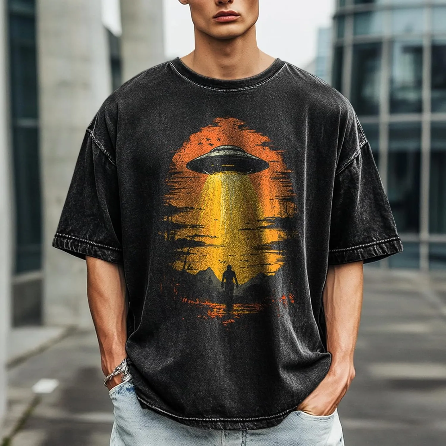 Men Casual Shirts Quick Dry Graphic Big and Tall Plus Size Short Sleeve Round Neck 100 Percent Cotton Undershirt