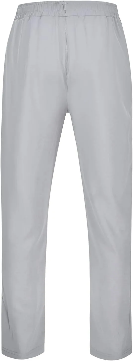 Mens Pant, Quick Drying Stretch Relax Fit Joggers Pant, Casual Comfy Sweatpants Trousers, Athletic Hiking Travel Pant
