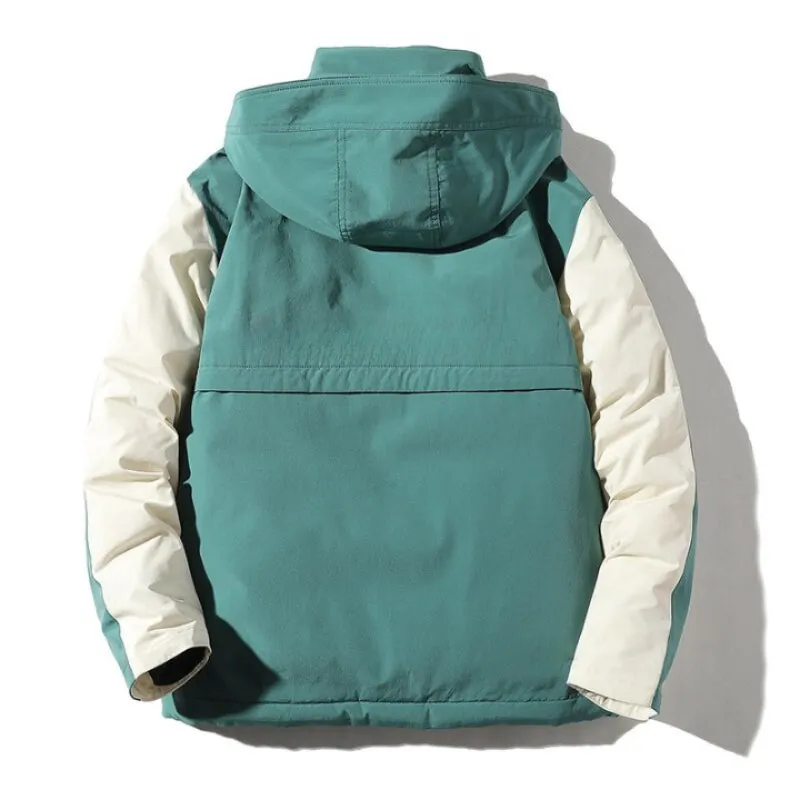Men's Thick Hooded Down Jacket