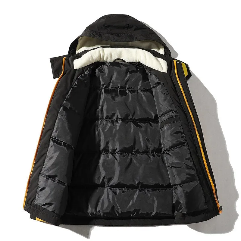 Men's Thick Hooded Down Jacket