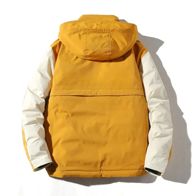 Men's Thick Hooded Down Jacket