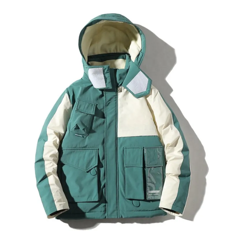 Men's Thick Hooded Down Jacket
