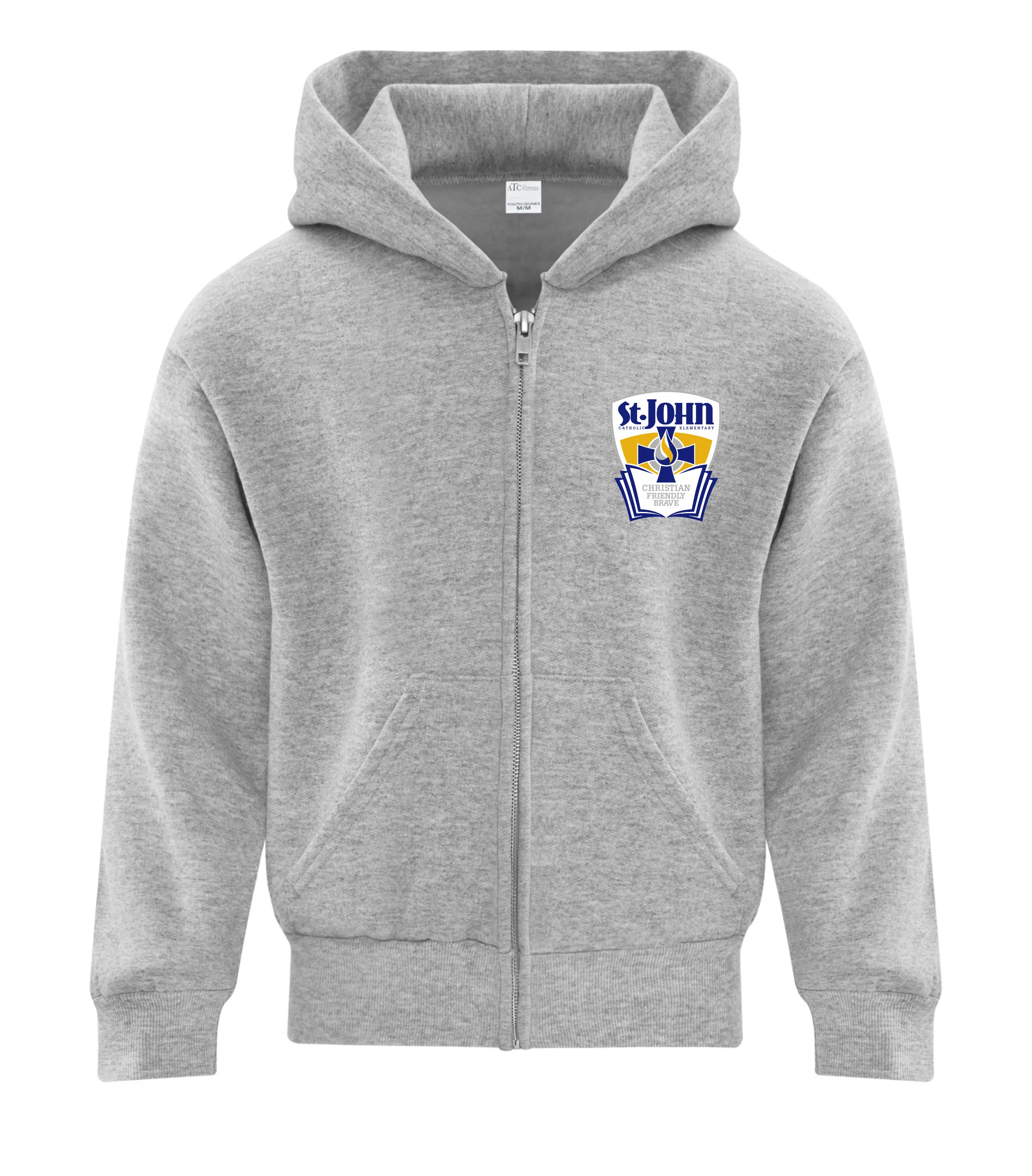 St. John Catholic Youth Full Zip Hoodie