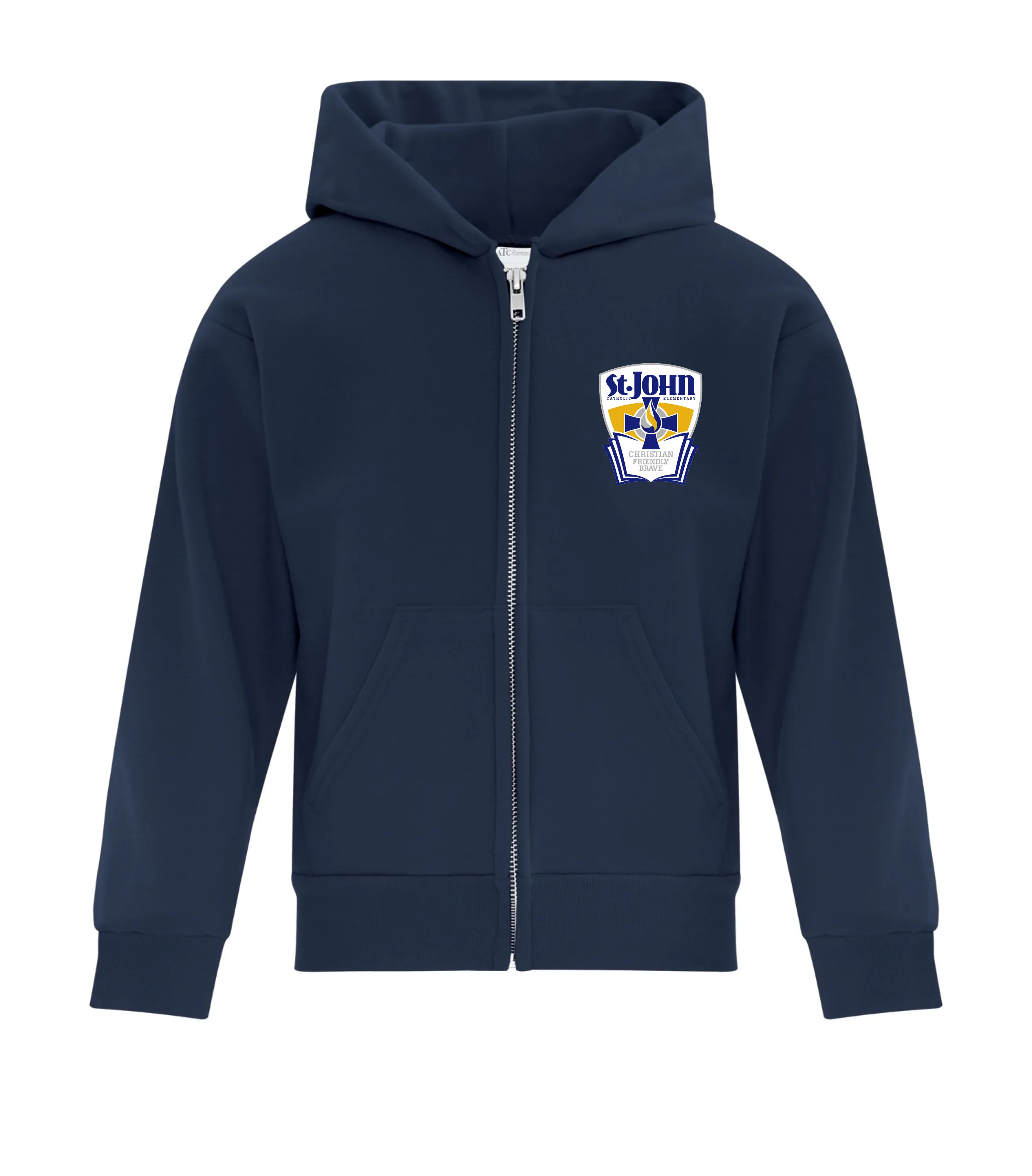 St. John Catholic Youth Full Zip Hoodie