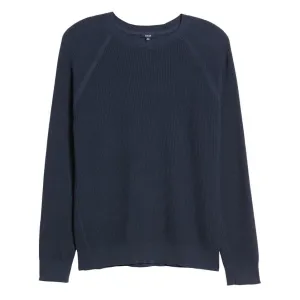 Sunday Waffle Sweater (Navy)