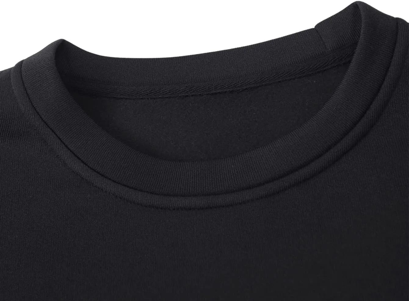 SweatyRocks Women's Casual Long Sleeve Sweatshirt Round Neck Pullover Tops