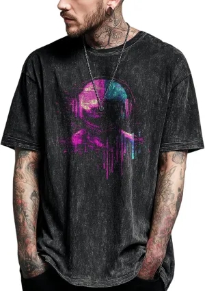 Tshirts for Men Cool Summer Outdoor Streetwear Short Sleeve Big and Tall Quick Dry Undershirts Trendy Clothes