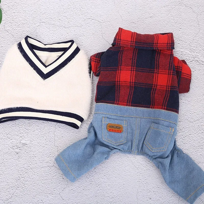 Two-Piece Vest Onesie