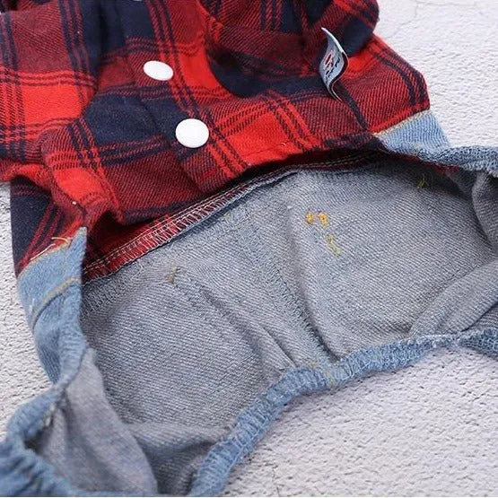 Two-Piece Vest Onesie