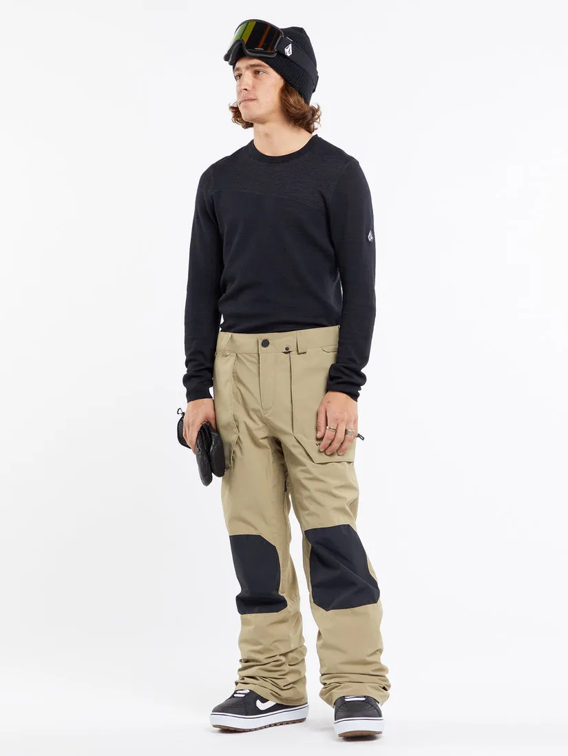 Volcom Roan Pant  -  Dark Khaki     L