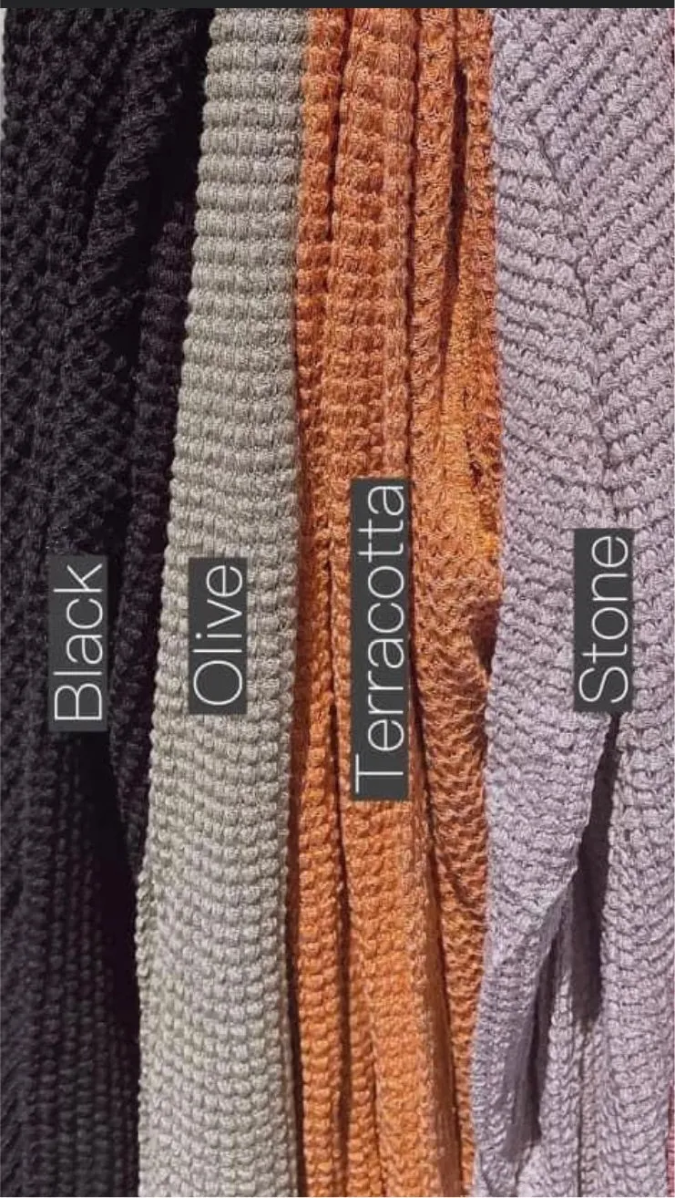 Waffle Knit Cardigan