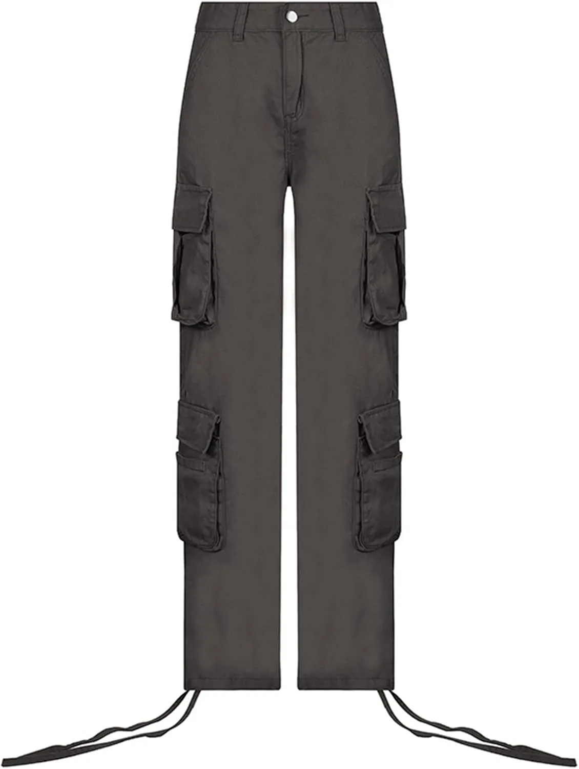Women High Waisted Pants Wide Leg Denim Jeans Straight Casual Loose Baggy Trousers Vintage Y2K E-Girl Streetwear