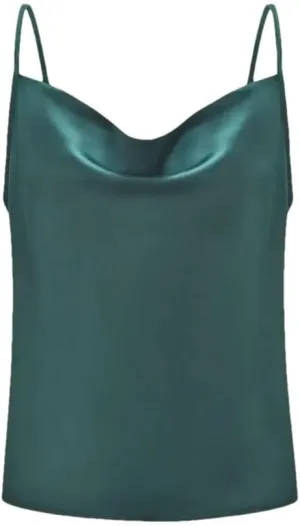 Women Silk Satin Vest Summer Casual Spaghetti Camisole Sleeveless Going Out Beach Basic Tops
