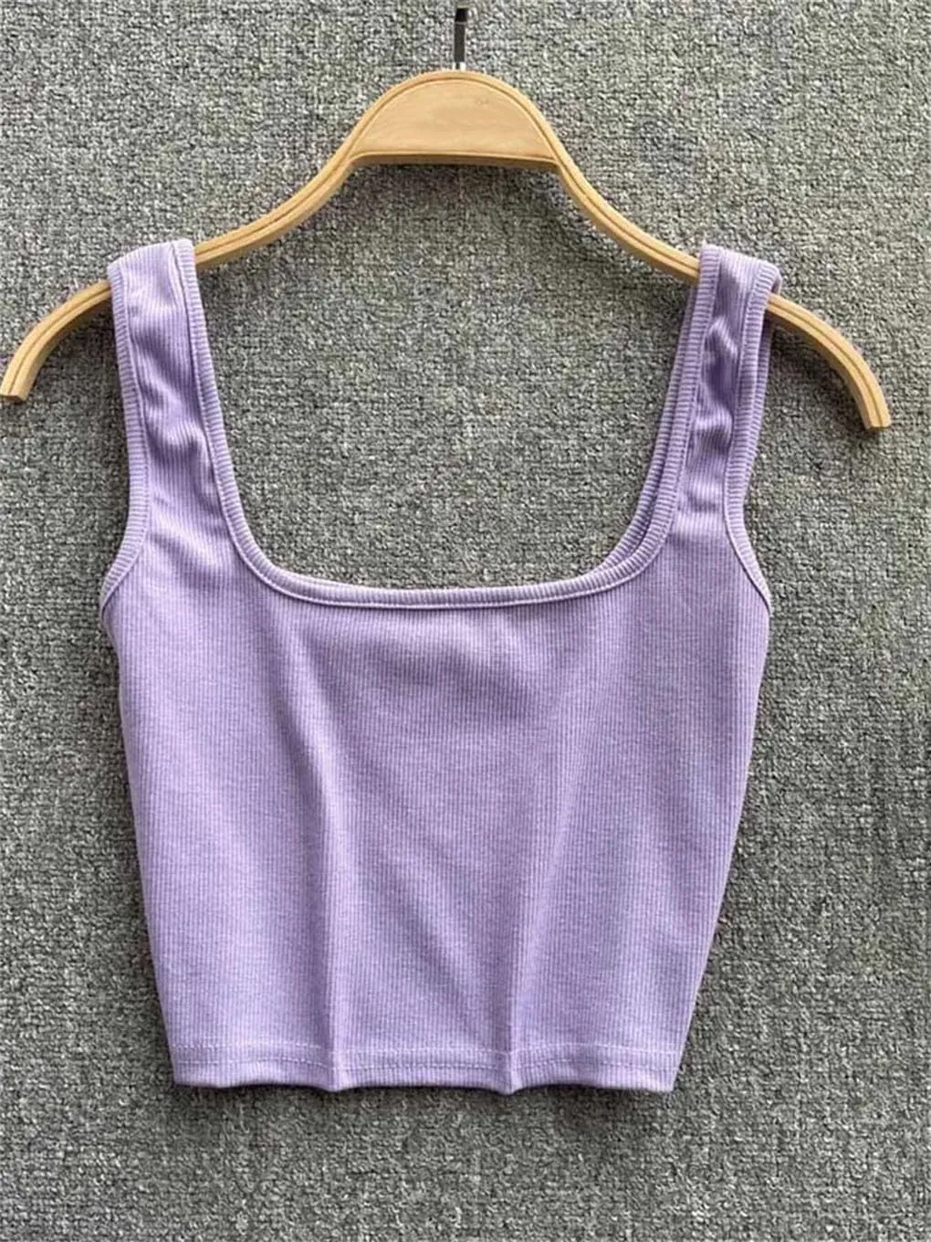 Women's Backless Y2k Slim Fit Solid Color Short Sleeveless Camisole