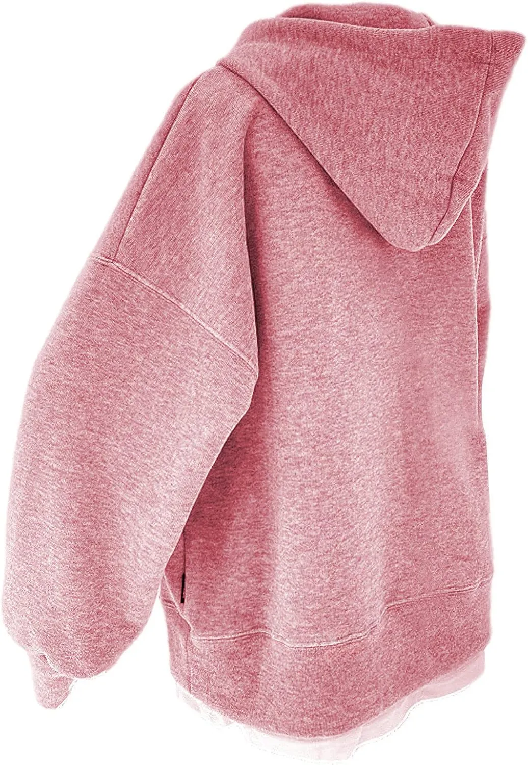 Women's Oversized Pullover Hoodie Drawstring Hood Long Sleeve Casual Sweatshirt with Kangaroo Pocket