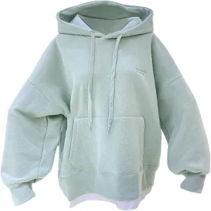 Women's Oversized Pullover Hoodie Drawstring Hood Long Sleeve Casual Sweatshirt with Kangaroo Pocket