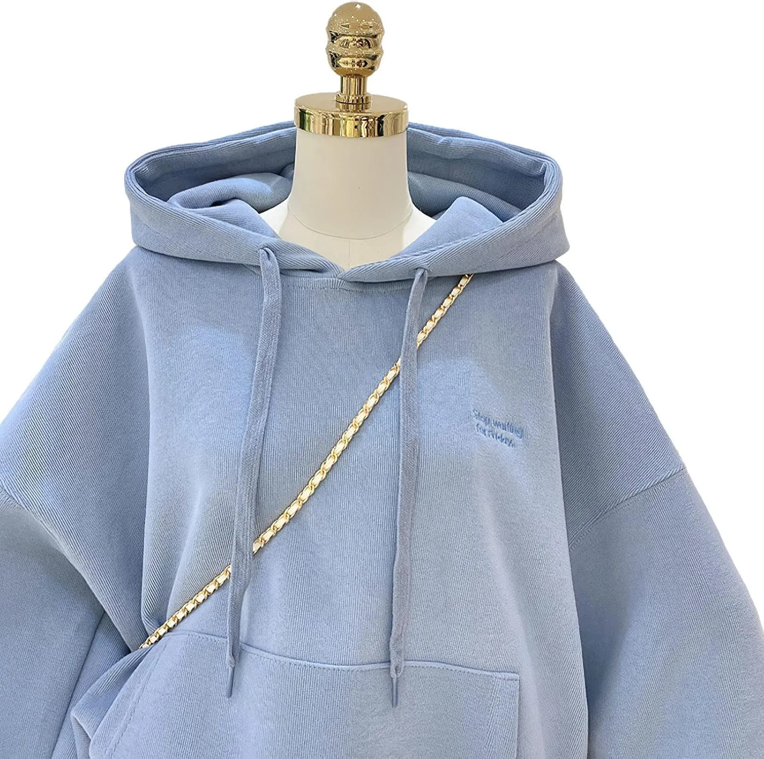 Women's Oversized Pullover Hoodie Drawstring Hood Long Sleeve Casual Sweatshirt with Kangaroo Pocket