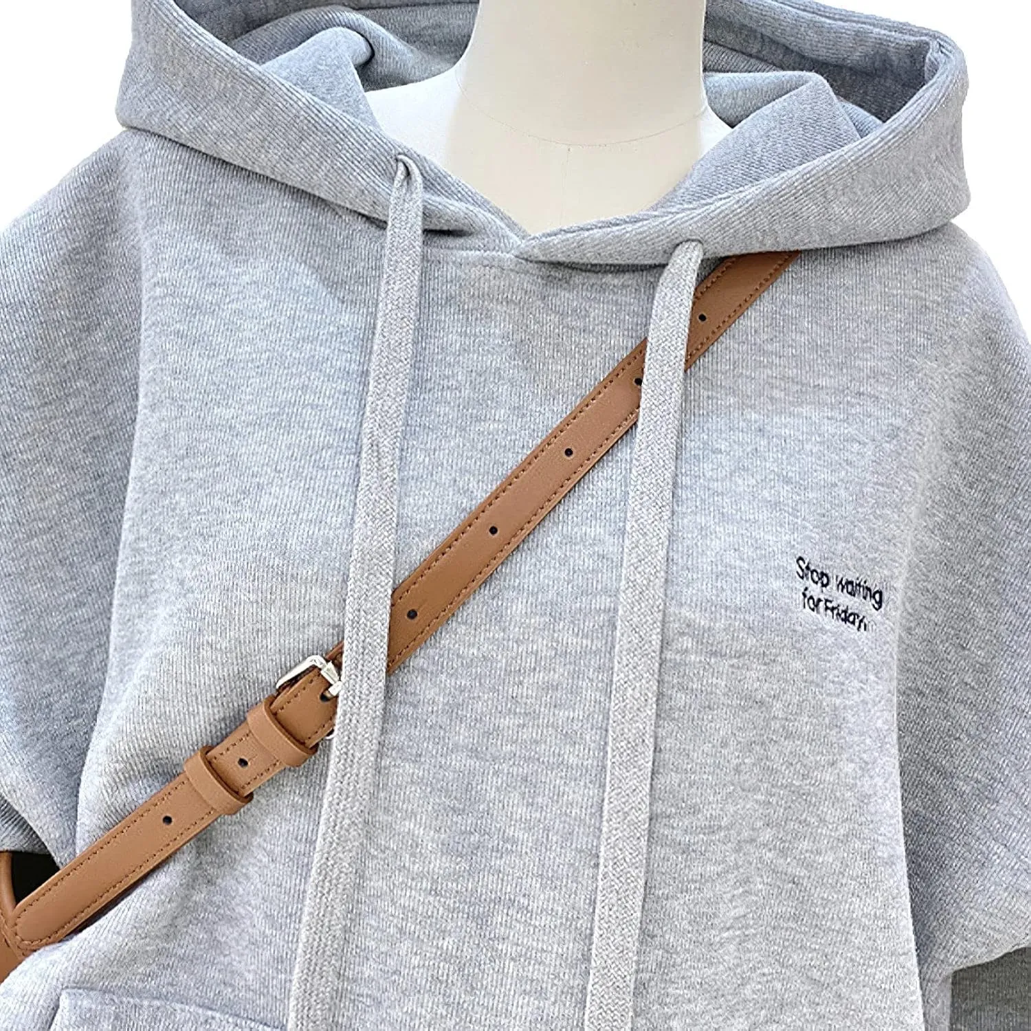 Women's Oversized Pullover Hoodie Drawstring Hood Long Sleeve Casual Sweatshirt with Kangaroo Pocket