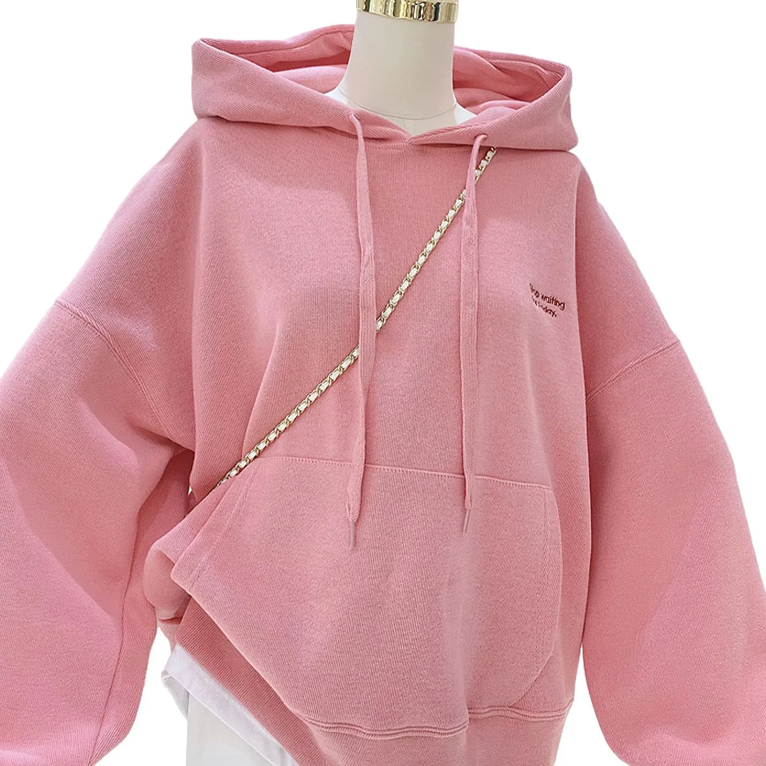 Women's Oversized Pullover Hoodie Drawstring Hood Long Sleeve Casual Sweatshirt with Kangaroo Pocket