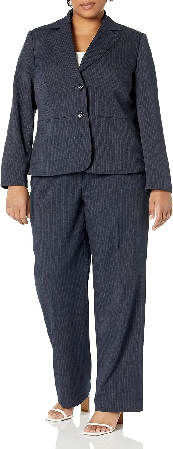 Women's Plus Size Jacket/Pant Suit 50041021-c50