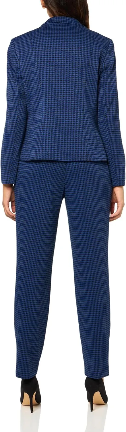 Women's Two Button Blazer & Pant, 2pc Set